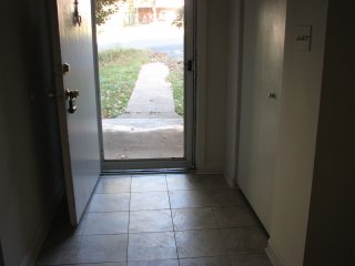 New tile in hallway