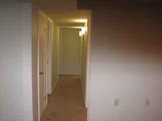 Downstairs
                  hall