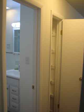 Upstairs
                    full bath etc